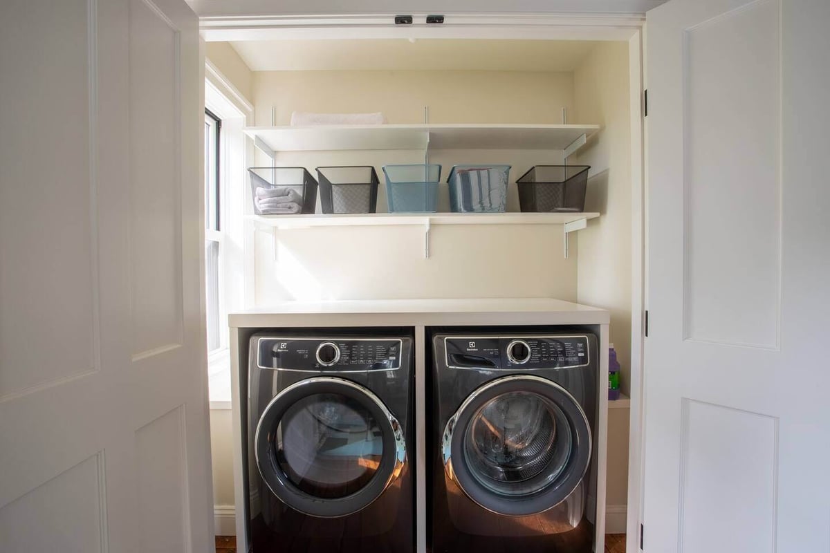 Charming and Chic Home Vacation Rental Rhinebeck NY - Washer Dryer