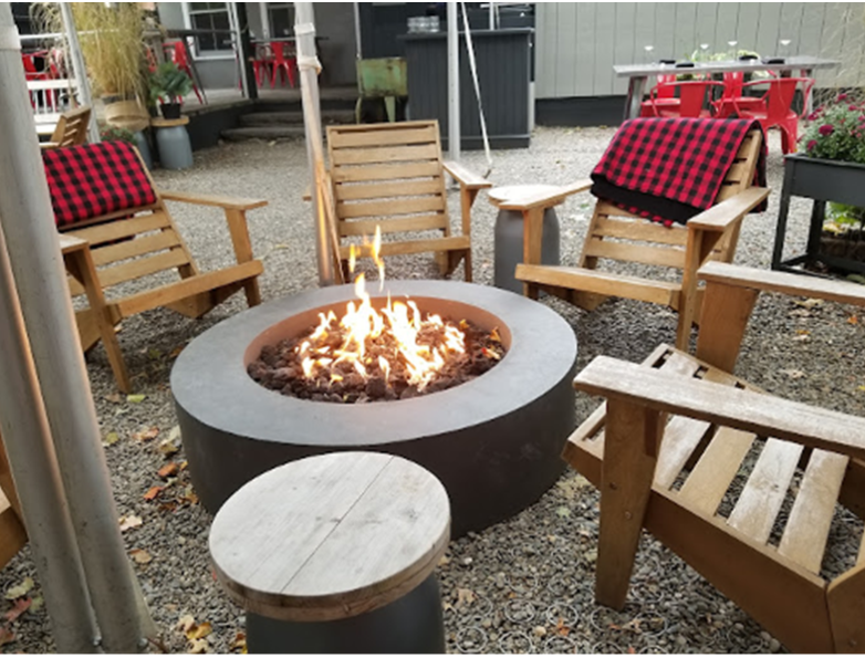 Rhinebeck Dog Friendly Restaurant with Firepit